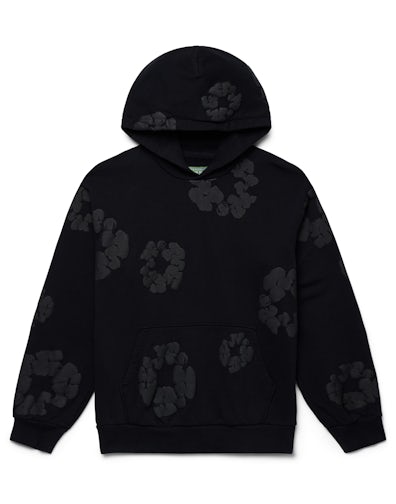 Denim tears hoodie black monochrome