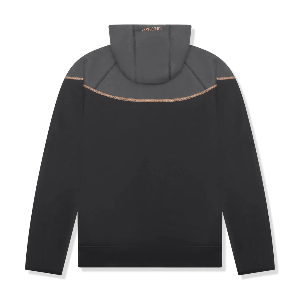 Nike x Syna World Tech Fleece Hoodie Black Metallic Red Bronce