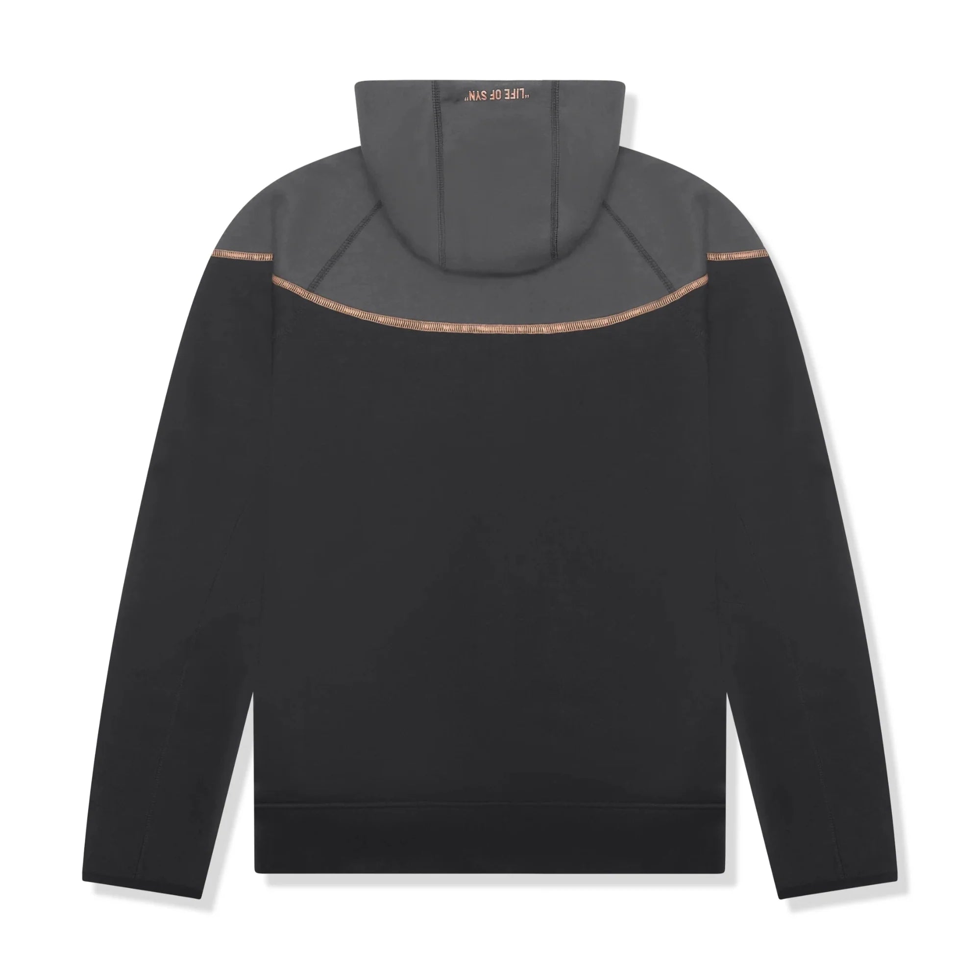 Nike x Syna World Tech Fleece Hoodie Black Metallic Red Bronce